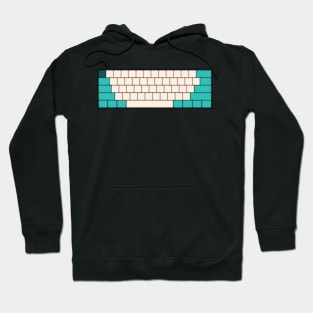 Mechanical Keyboard - Mercedes F1 Team Colour Scheme Hoodie